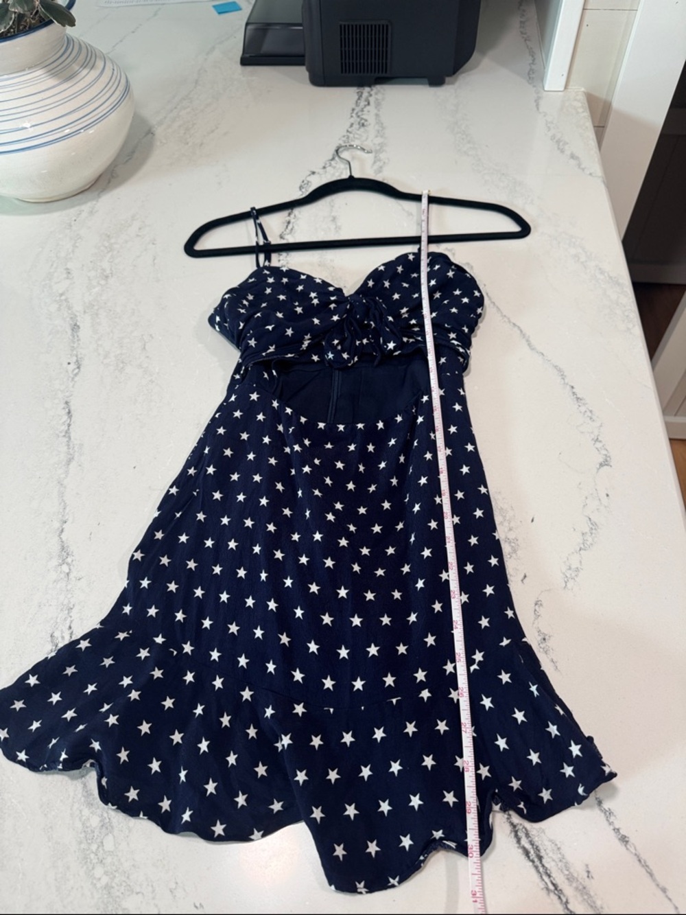Lovers + Friends Navy Star Print Dress - Picture 9 of 10